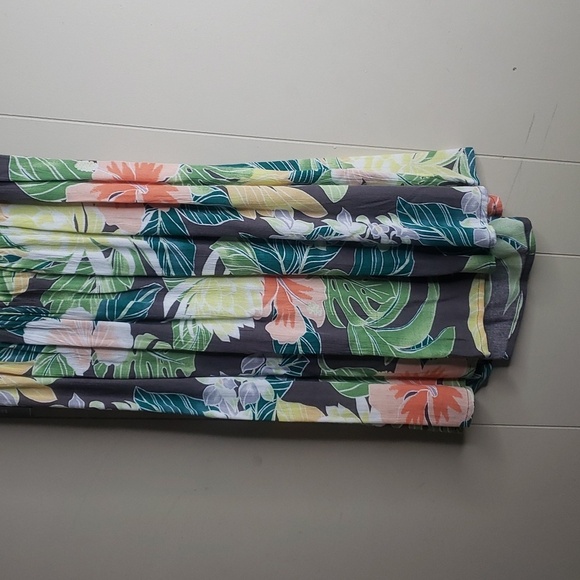 Volcom Excapism Mini Cut Out  Dress Slate Grey - Picture 12 of 16